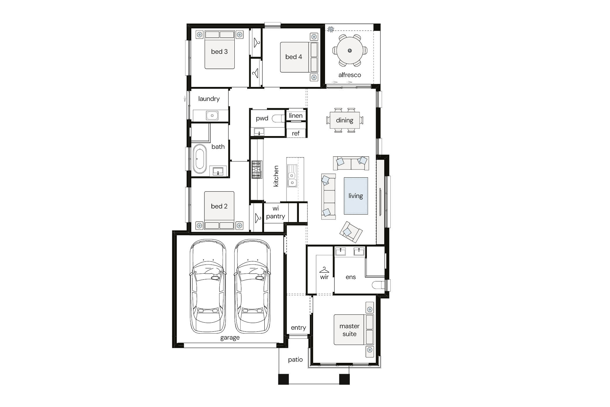 image upload c_limit,f_auto v1787101898 estates averys-rise sandalford artisan lot-711 sandalford-home-design-artisan-facade-averys-rise-711-floor-plan