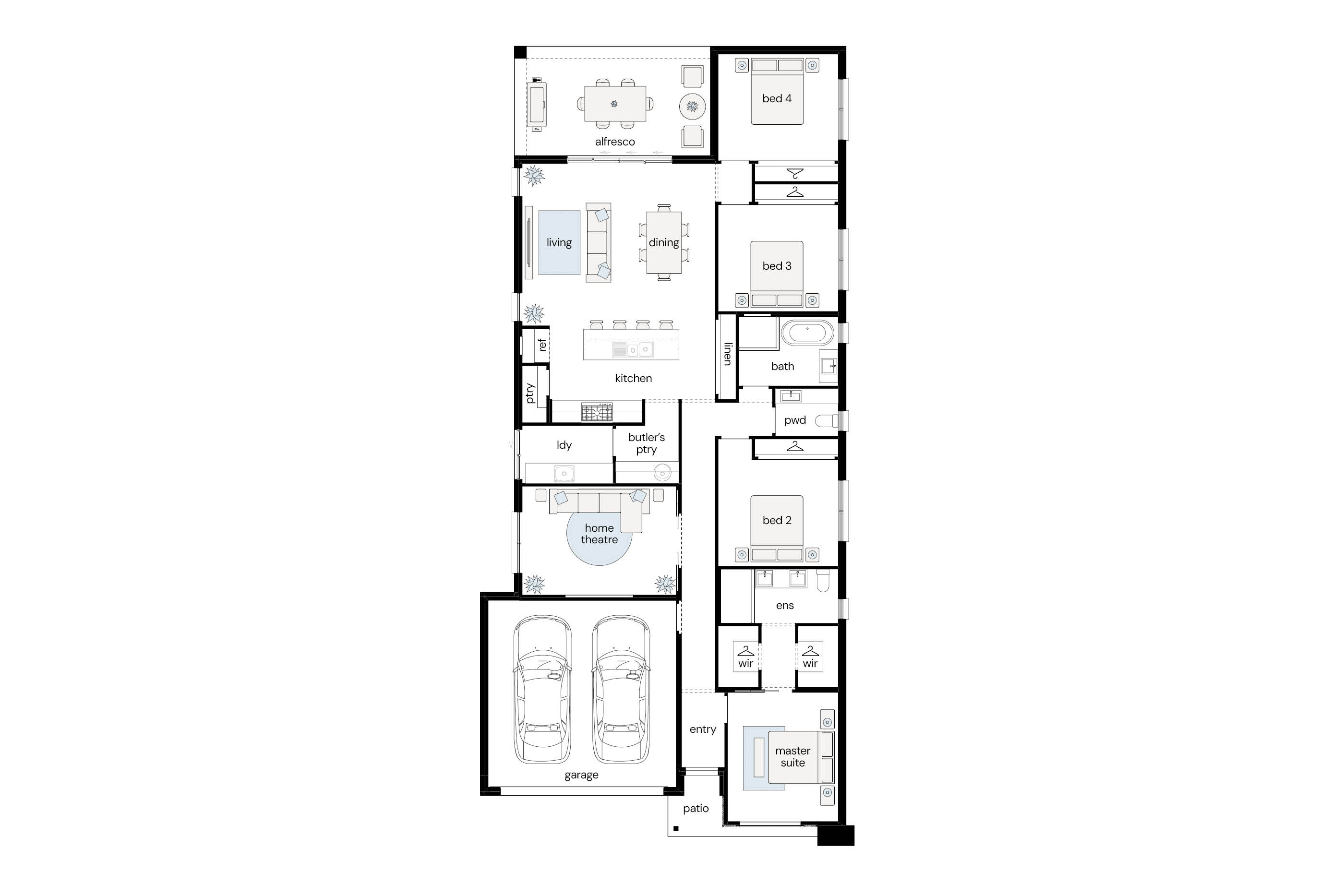 image upload c_limit,f_auto v1787104246 estates calderwood oakridge industrial lot-6173 Oakridge-home-design-industrial-facade-calderwood-6173-floor-plan