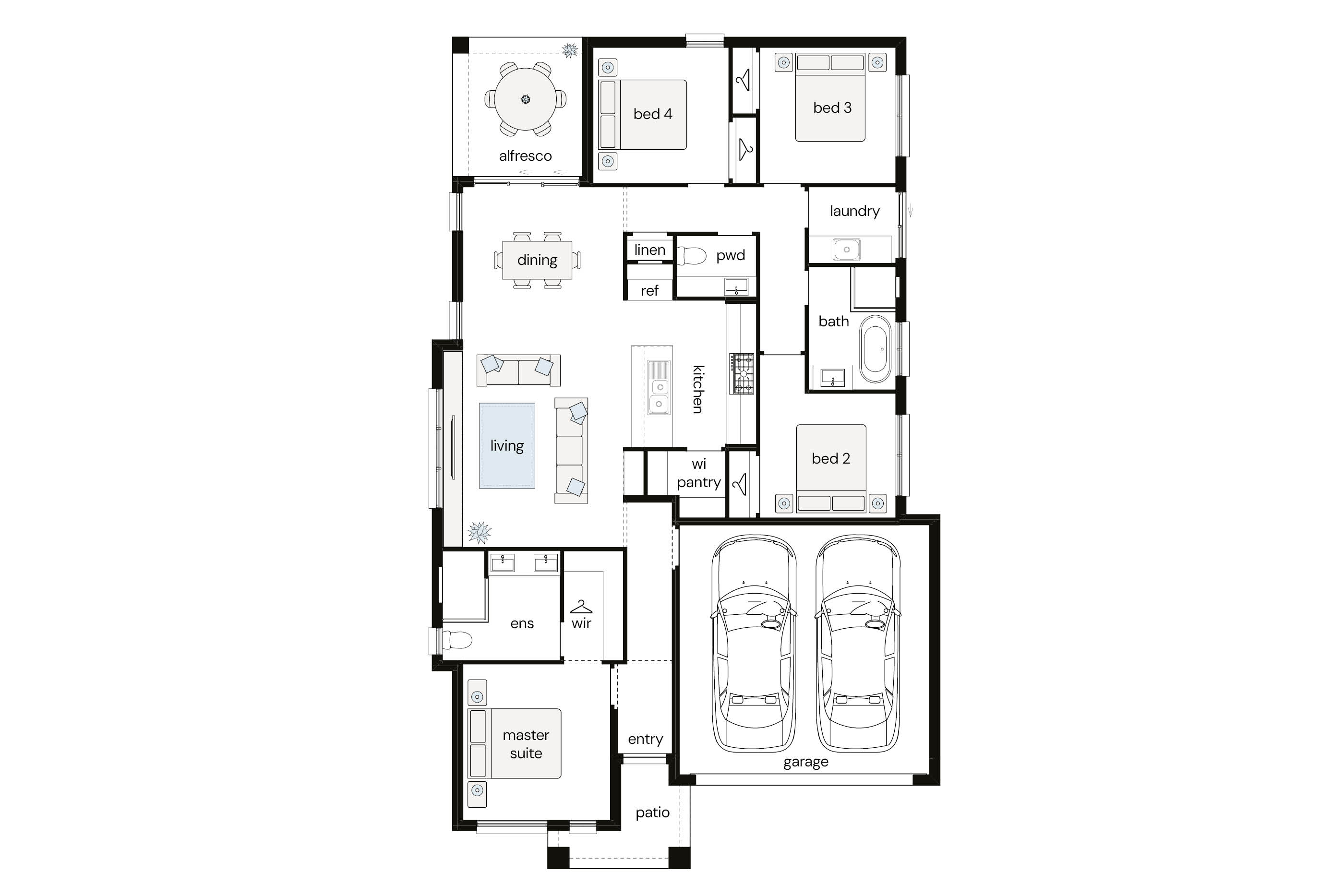 image upload c_limit,f_auto v1787114098 estates lochinvar-downs sandalford pavilion lot-917 sandalford-home-design-pavilion-facade-lochinvar-downs-917-floor-plan
